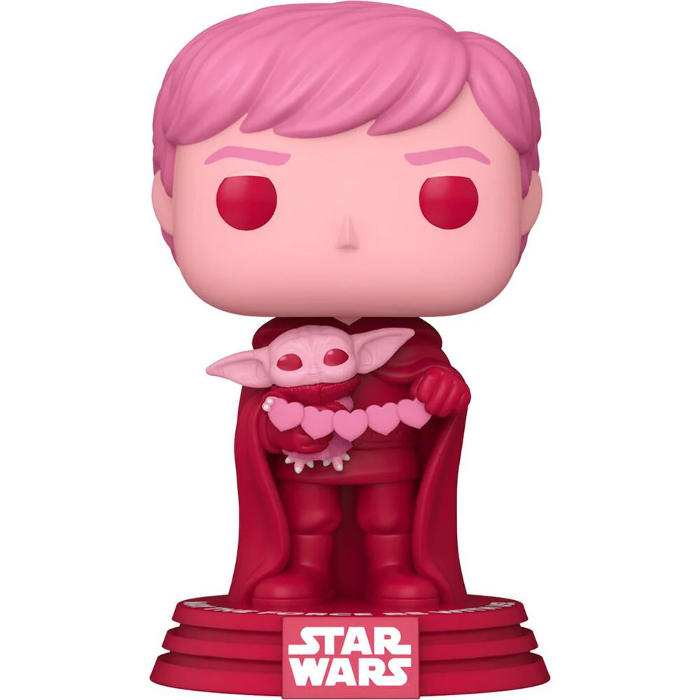 Funko Pop! Star Wars: Valentine's Day S2 - Luke & Grogu (#494) - Image 2