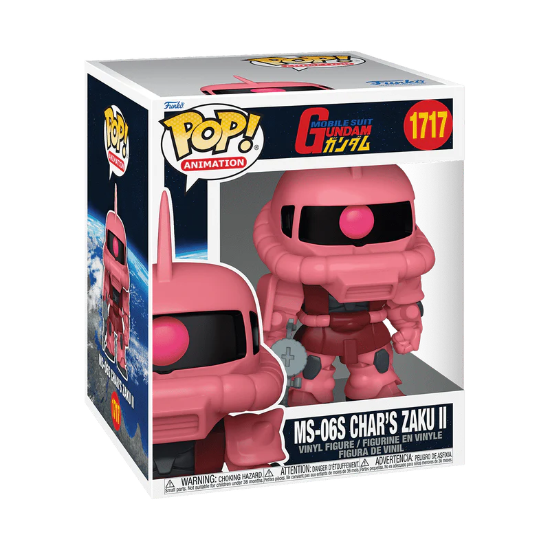 Funko Pop! Super Animation: MS Gundam - Super MS-06S Char's Zaku II - Image 2