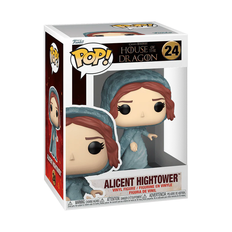 Funko Pop! Television: House of the Dragon - Alicent Hightower (Teal Cloak) (#24) - Image 2