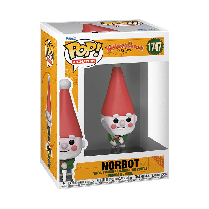 Funko Pop! Wallace & Gromit - Norbot with Shears (#1747)