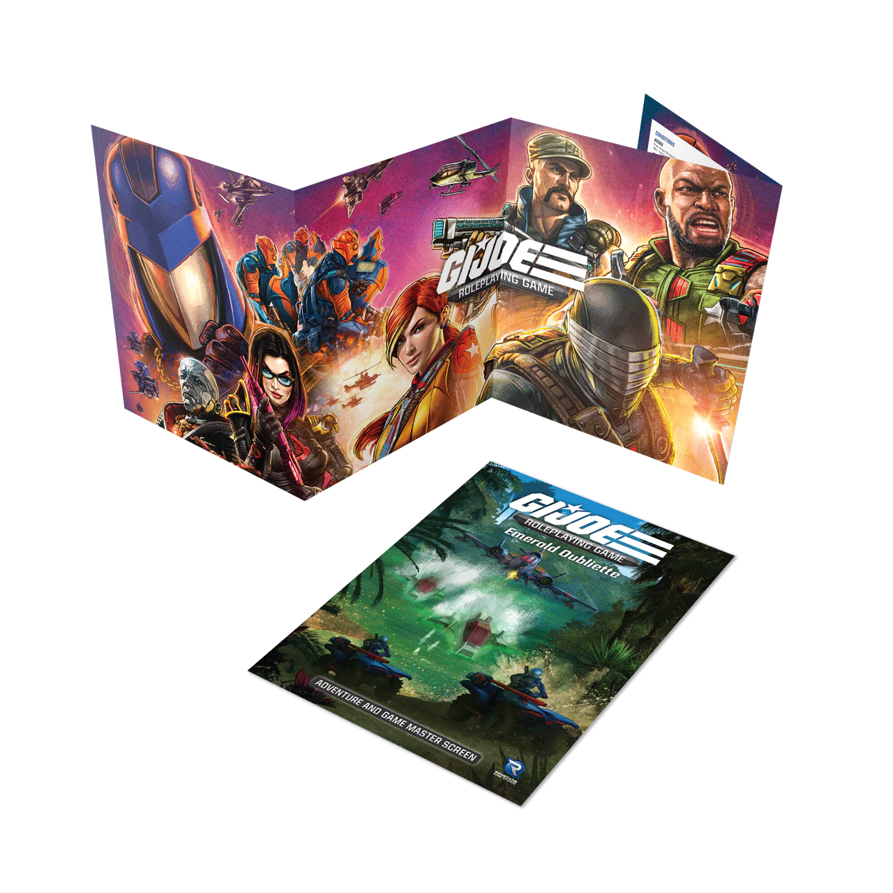 G.I. JOE Roleplaying Game The Emerald Oubliette Adventure & GM Screen
