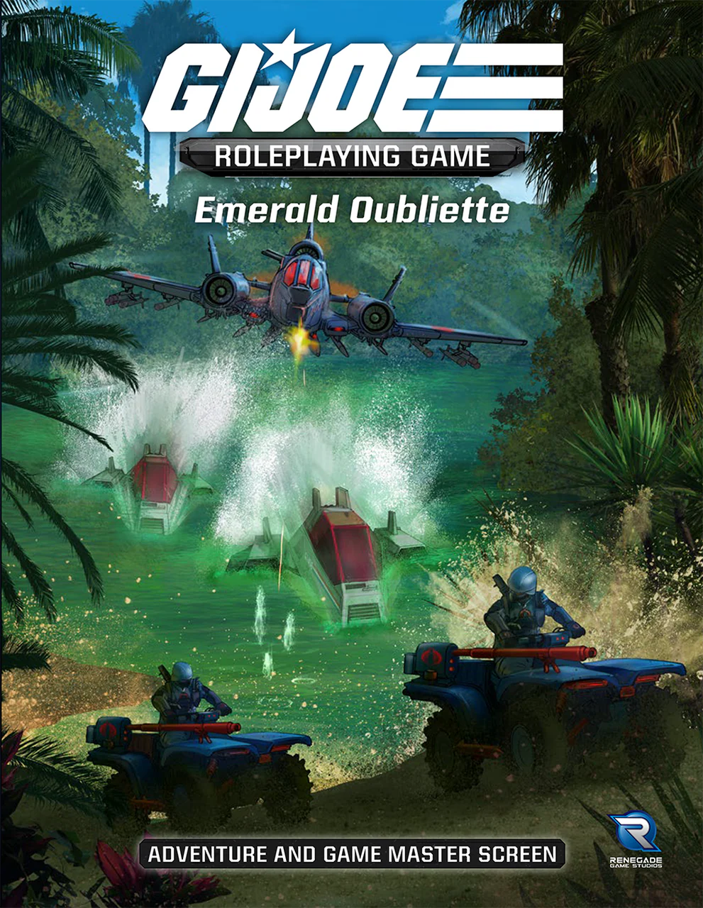 G.I. JOE Roleplaying Game The Emerald Oubliette Adventure & GM Screen - Image 2