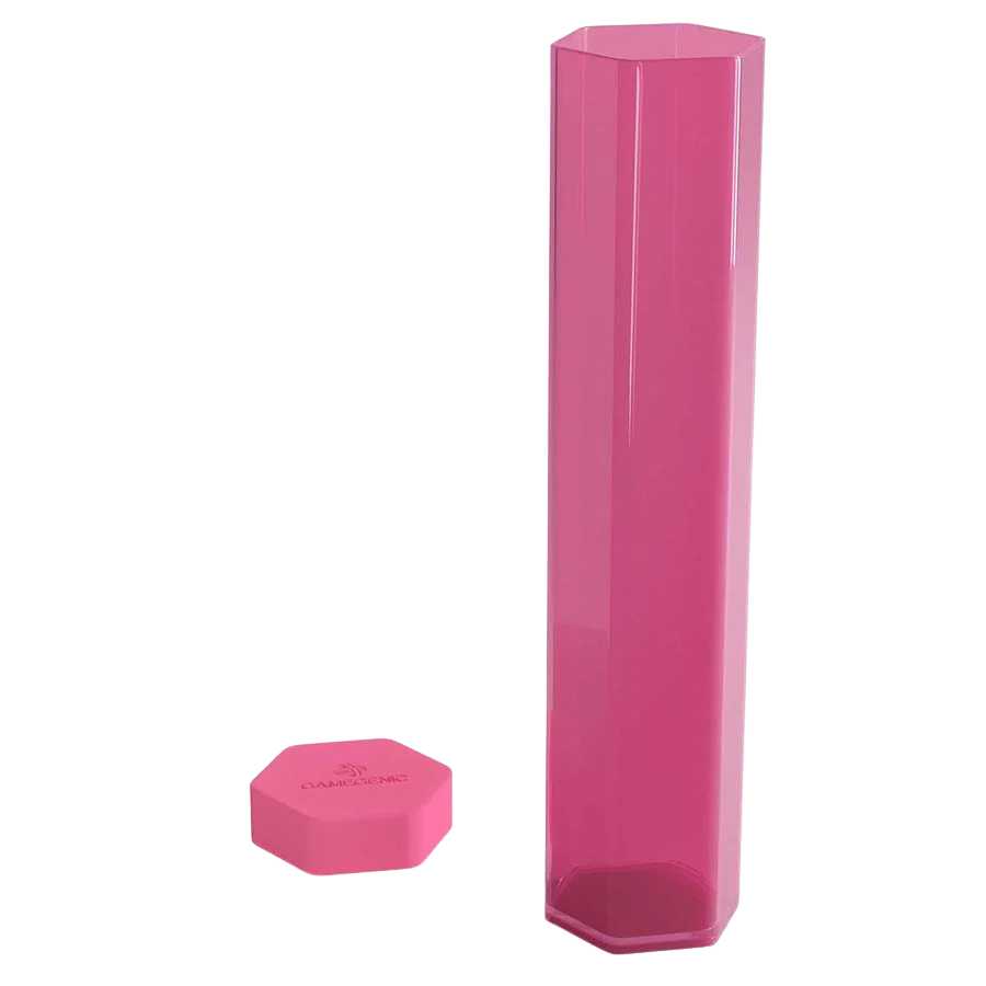 GameGenic: Hexagonal Playmat Tube - Pink