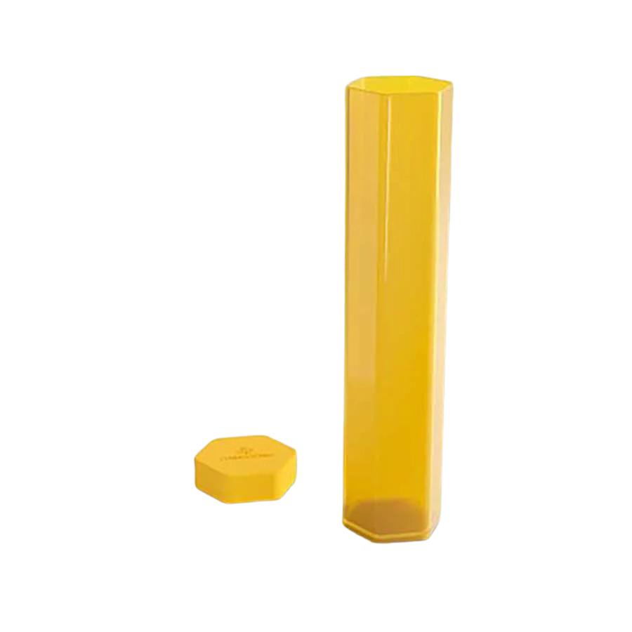 GameGenic: Hexagonal Playmat Tube - Yellow