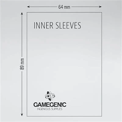 Gamegenic: Inner Sleeves - 64mm x 89mm (100) - Image 3