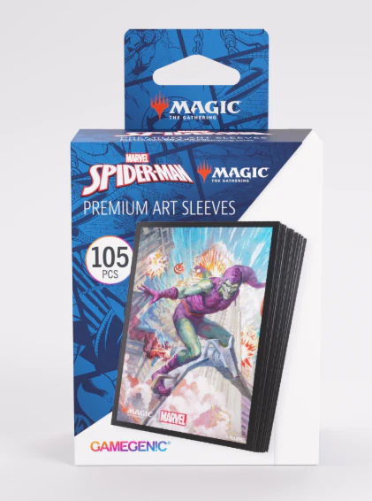 Gamegenic: Magic: The Gathering - Marvel's Spider-Man Premium Art Sleeves - Green Goblin
