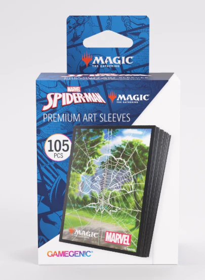 Gamegenic: Magic: The Gathering - Marvel's Spider-Man Premium Art Sleeves - Spider-Man Forest