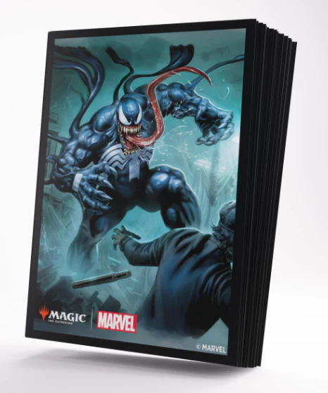 Gamegenic: Magic: The Gathering - Marvel's Spider-Man Premium Art Sleeves - Venom - Image 2
