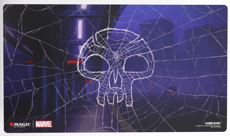 Gamegenic: Magic: The Gathering - Marvel's Spider-Man Shiny Playmat - Spider-Man Swamp