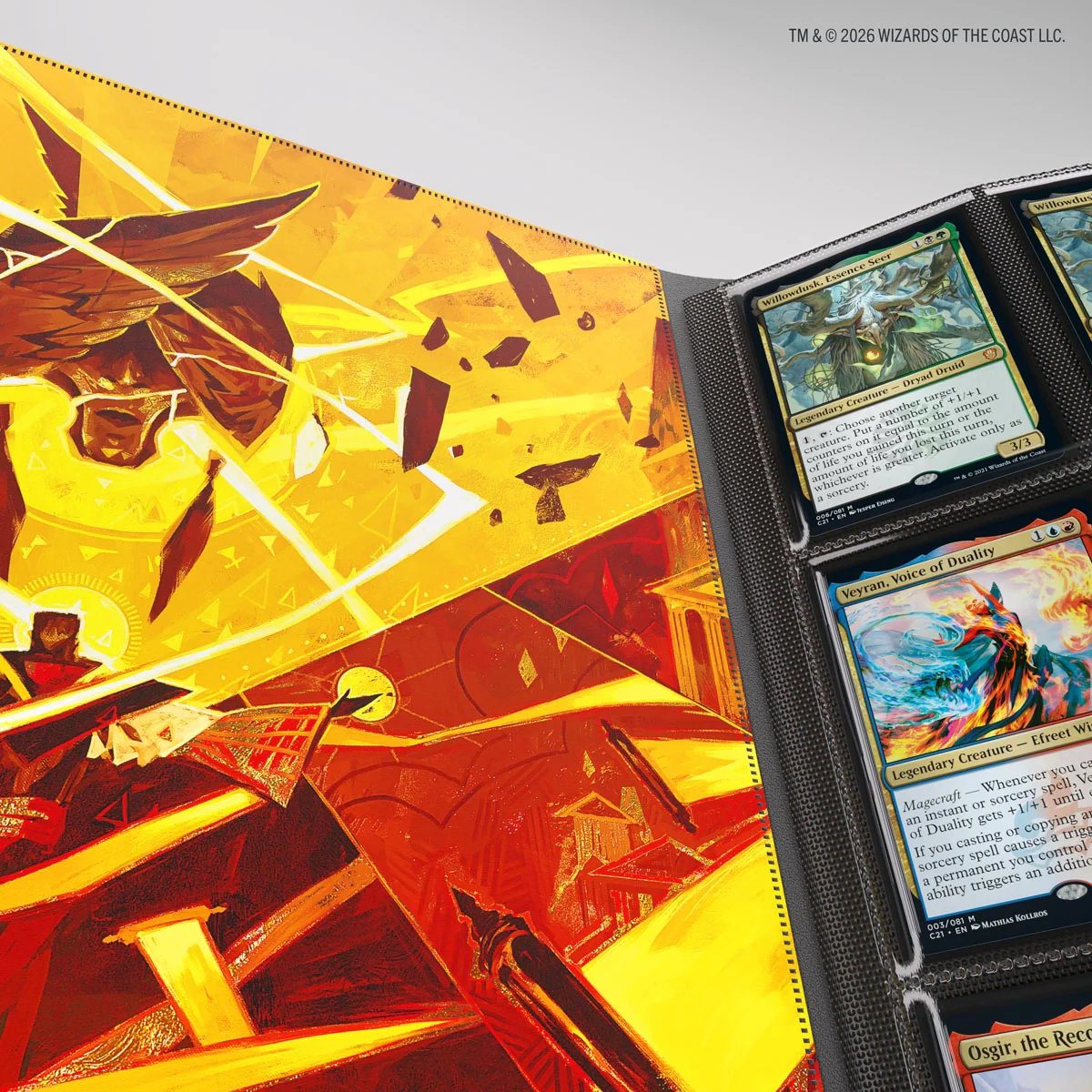 Gamegenic: Magic: The Gathering - Secrets of Strixhaven - Casual Album 18-Pocket - Lorehold - Image 13