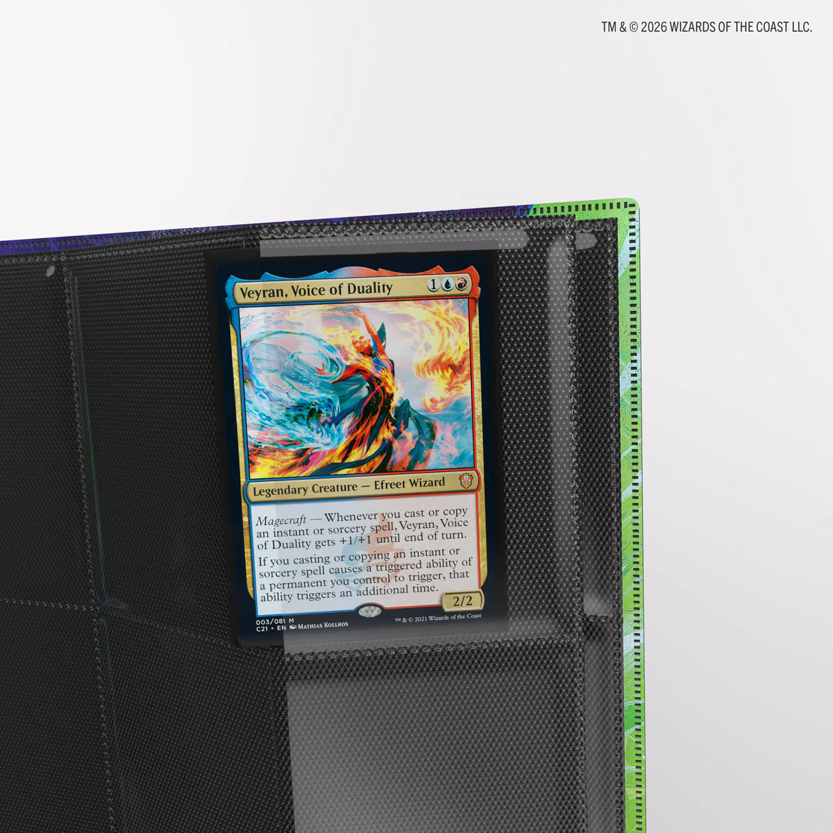 Gamegenic: Magic: The Gathering - Secrets of Strixhaven - Casual Album 18-Pocket - Quandrix - Image 14