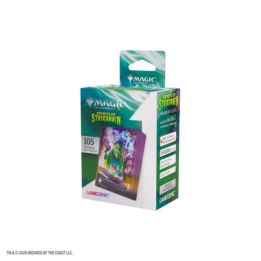 Gamegenic: Magic: The Gathering - Secrets of Strixhaven - Premium Art Sleeves - Dina, Essence Brewer (105ct)