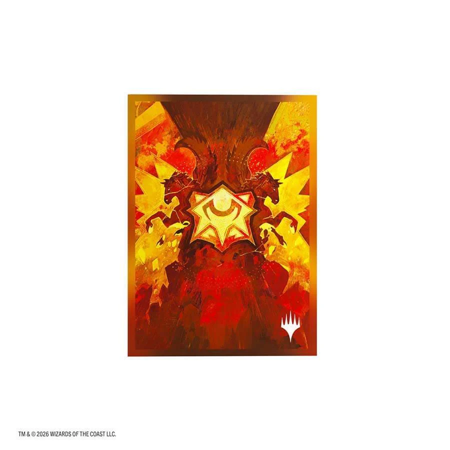 Gamegenic: Magic: The Gathering - Secrets of Strixhaven - Premium Art Sleeves - Lorehold (105ct) - Image 2