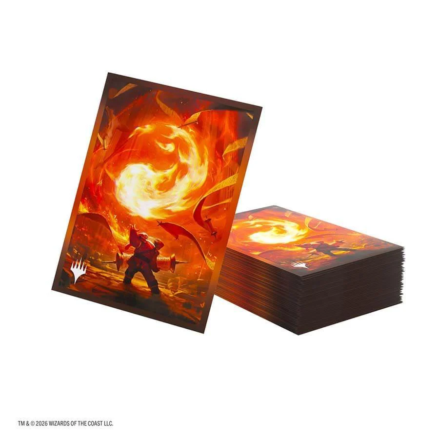 Gamegenic: Magic: The Gathering - Secrets of Strixhaven - Premium Art Sleeves -  Mountain (105ct) - Image 5