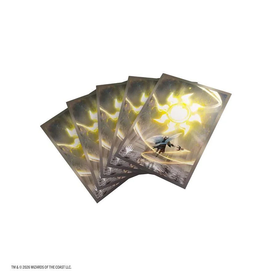 Gamegenic: Magic: The Gathering - Secrets of Strixhaven - Premium Art Sleeves - Plains (105ct) - Image 4