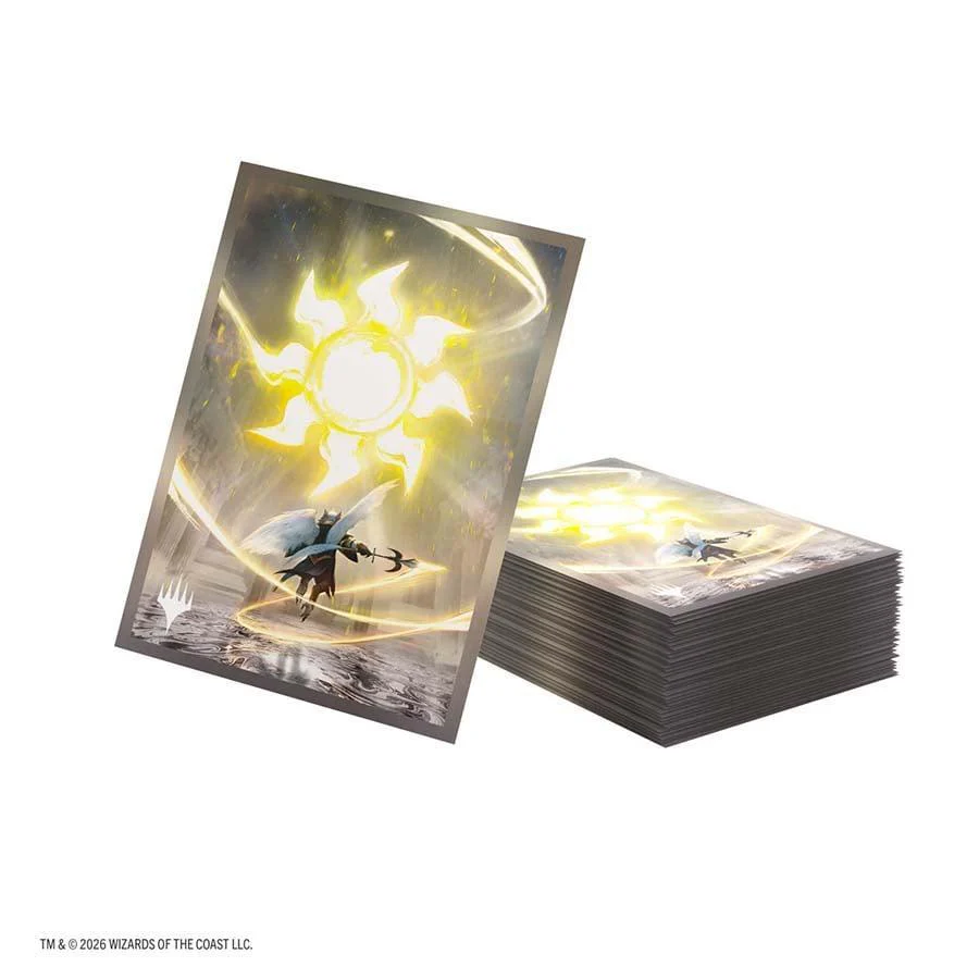 Gamegenic: Magic: The Gathering - Secrets of Strixhaven - Premium Art Sleeves - Plains (105ct) - Image 5