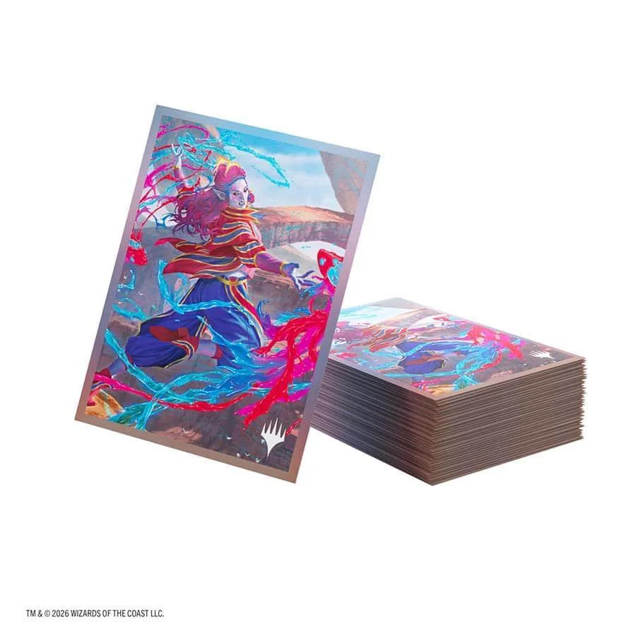 Gamegenic: Magic: The Gathering - Secrets of Strixhaven - Premium Art Sleeves - Rootha Mastering The Moment (105ct) - Image 3