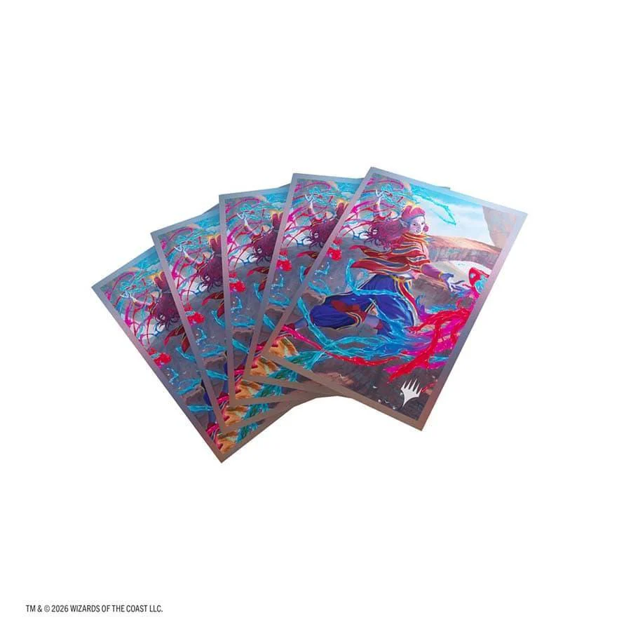 Gamegenic: Magic: The Gathering - Secrets of Strixhaven - Premium Art Sleeves - Rootha Mastering The Moment (105ct) - Image 5