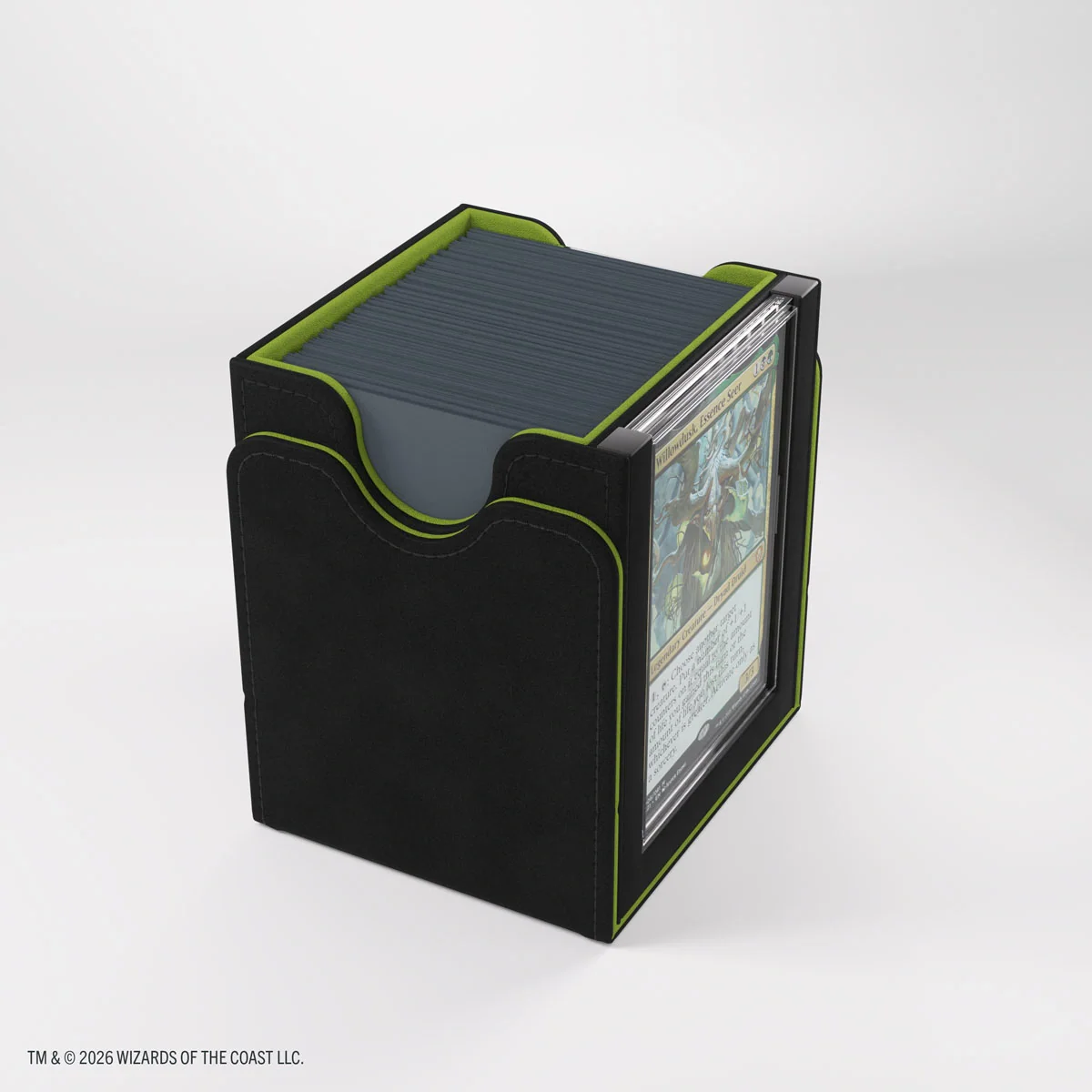 Gamegenic: Magic: The Gathering - Secrets of Strixhaven - Squire PLUS 100+ XL - Black/Green - Image 8