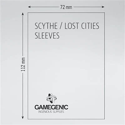 Gamegenic PRIME Sleeves: Scythe and - or Lost Cities (60) (72 x 112mm) - Image 3