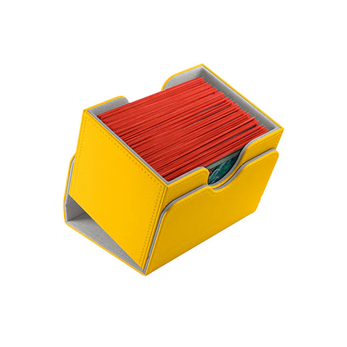 Gamegenic: Sidekick 100+ Card Convertible Deck Box: Yellow - Image 4
