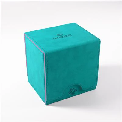 Gamegenic: Sidekick Pro 100+ Card XL Convertible Deck Box - Teal/Pink