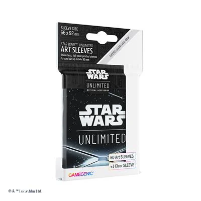 Gamegenic Star Wars: Unlimited Art Sleeve - Card Back - Black