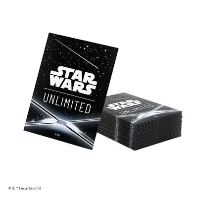 Gamegenic Star Wars: Unlimited Art Sleeve - Card Back - Black - Image 3