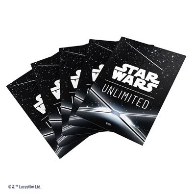 Gamegenic Star Wars: Unlimited Art Sleeve - Card Back - Black - Image 4