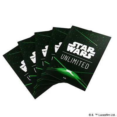 Gamegenic Star Wars: Unlimited Art Sleeve - Card Back Green