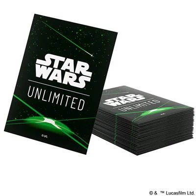 Gamegenic Star Wars: Unlimited Art Sleeve - Card Back Green - Image 3