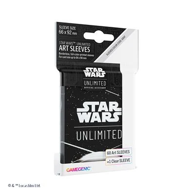 Gamegenic Star Wars: Unlimited Art Sleeve - Card Back White