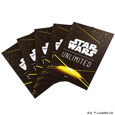 Gamegenic Star Wars: Unlimited Art Sleeve - Card Back Yellow