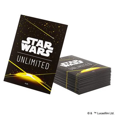 Gamegenic Star Wars: Unlimited Art Sleeve - Card Back Yellow - Image 2