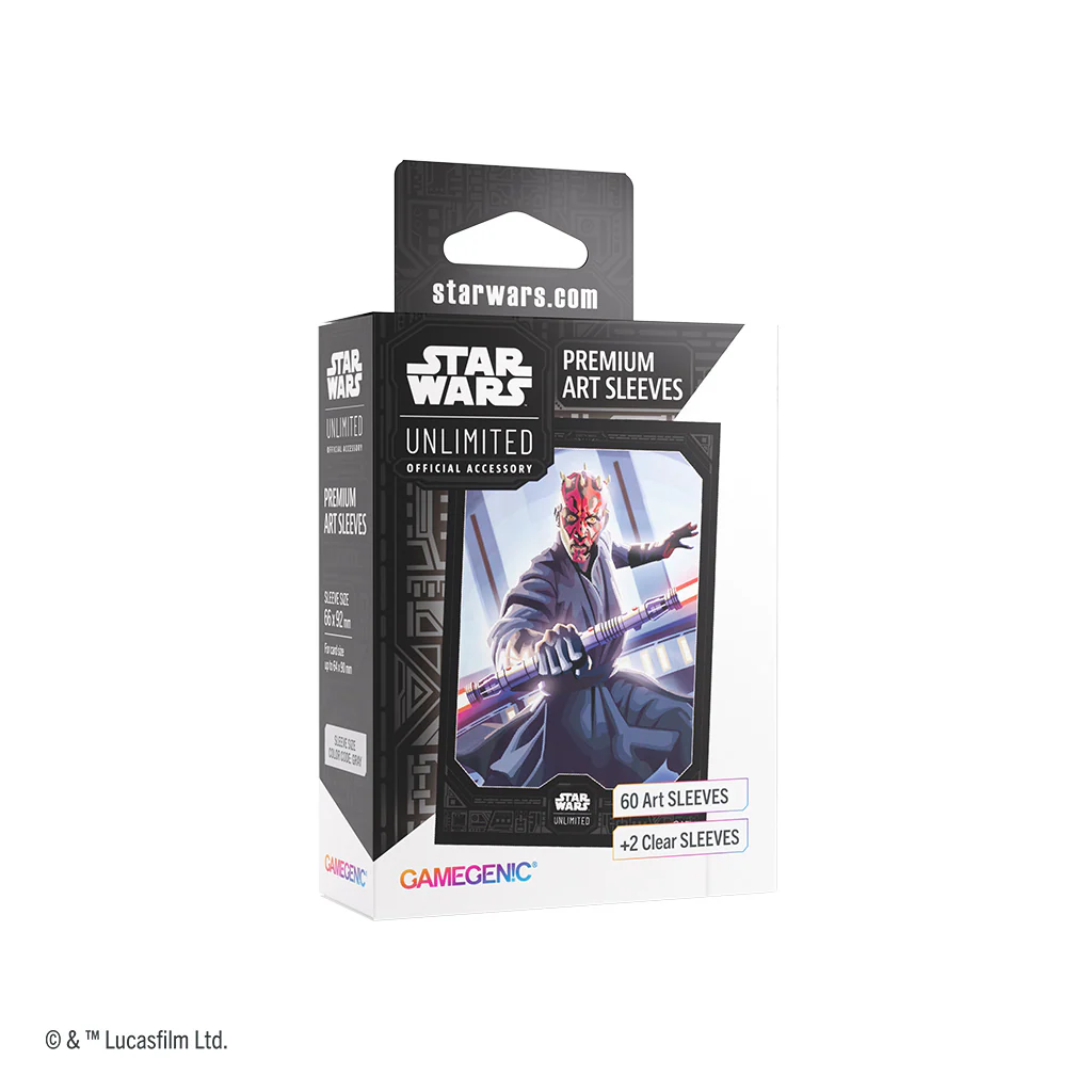 Gamegenic Star Wars: Unlimited Art Sleeve - Darth Maul
