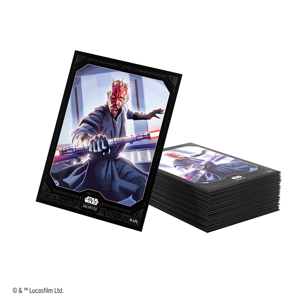 Gamegenic Star Wars: Unlimited Art Sleeve - Darth Maul - Image 2