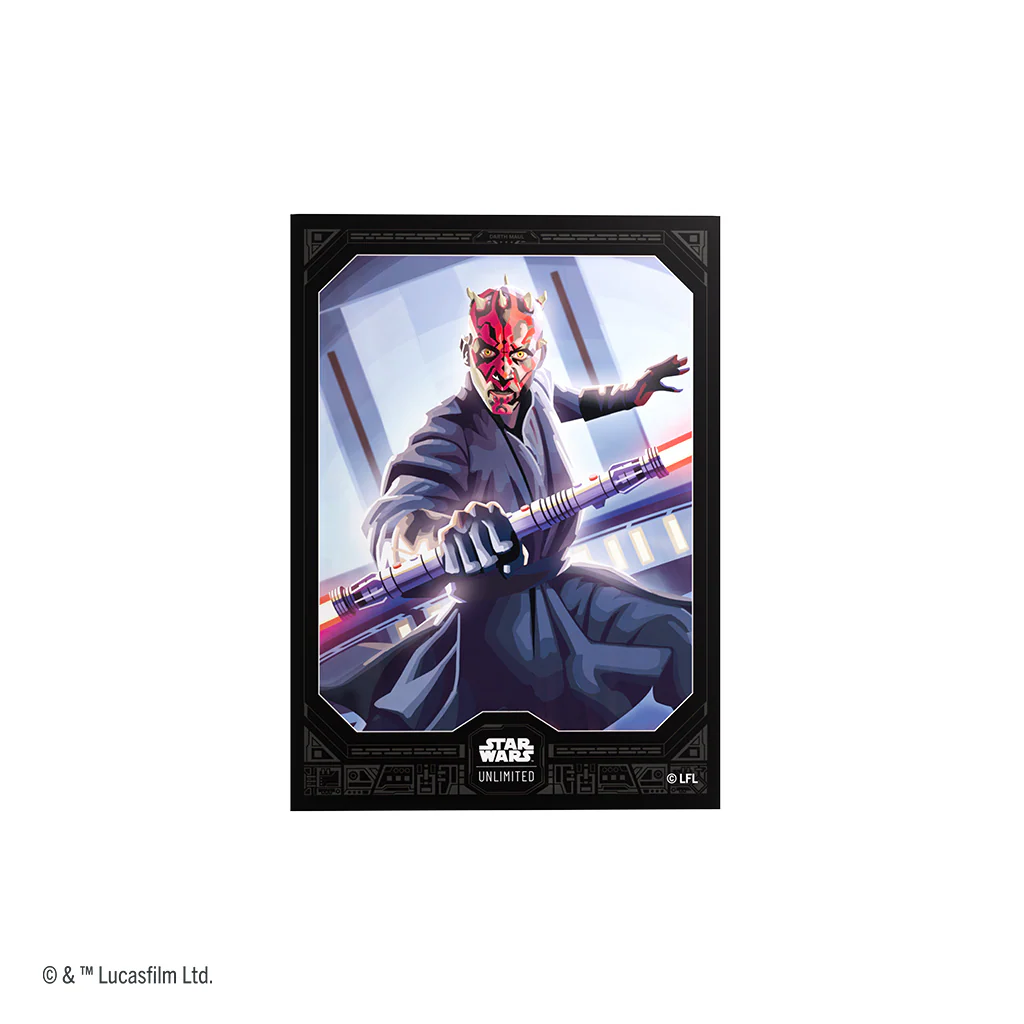 Gamegenic Star Wars: Unlimited Art Sleeve - Darth Maul - Image 4
