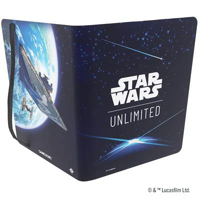 Gamegenic: Star Wars: Unlimited - Casual Album - 18-Pocket - Card Back Blue - Image 2