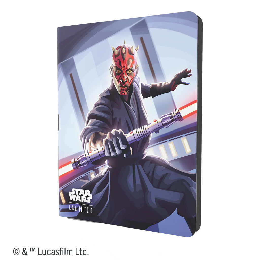 Gamegenic: Star Wars: Unlimited - Casual Album - 18-Pocket - Qui-Gon Jinn/Darth Maul - Image 2