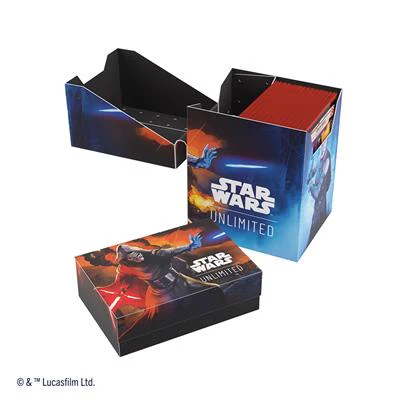 Gamegenic Star Wars: Unlimited Soft Crate - Rey / Kylo Ren