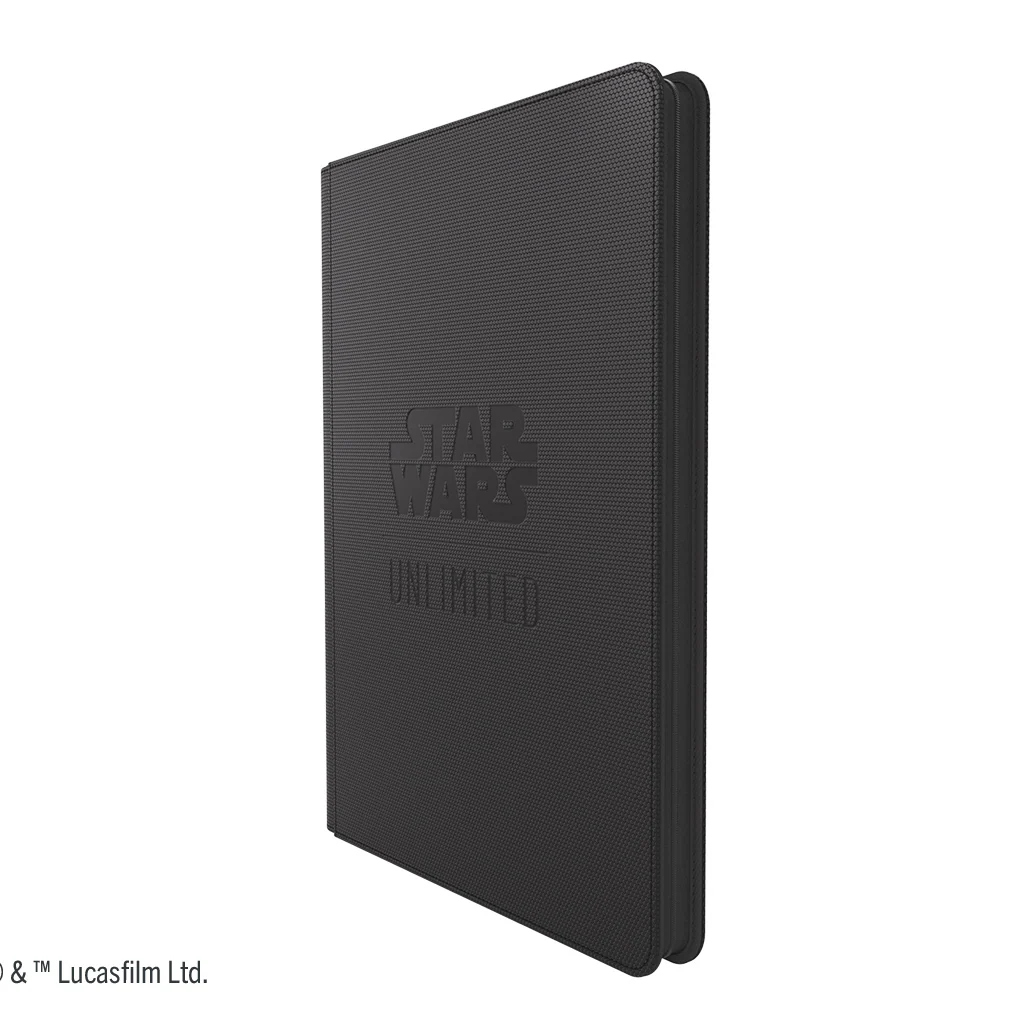 Gamegenic: Star Wars: Unlimited - Zip-Up Album - 18-Pocket - Black