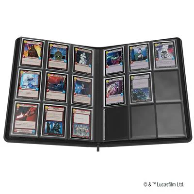 Gamegenic: Star Wars: Unlimited - Zip-Up Album - 18-Pocket - Black - Image 3
