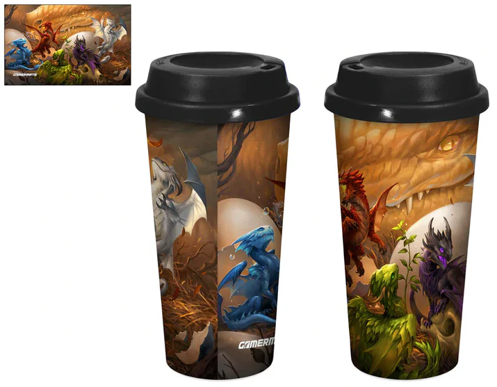 GamerMats: Baby Dragons - Tumbler with Lid
