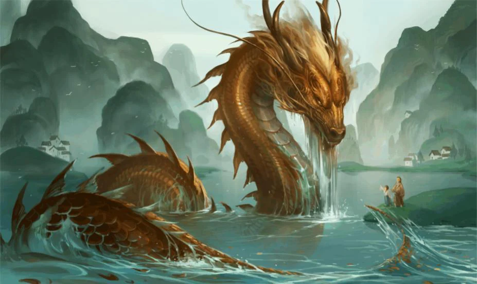 GamerMats: Noble Serpent - 14"x24" Stitched Gaming Playmat