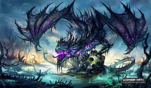 GamerMats: Skull Collector - 14"x24" Stitched Gaming Playmat