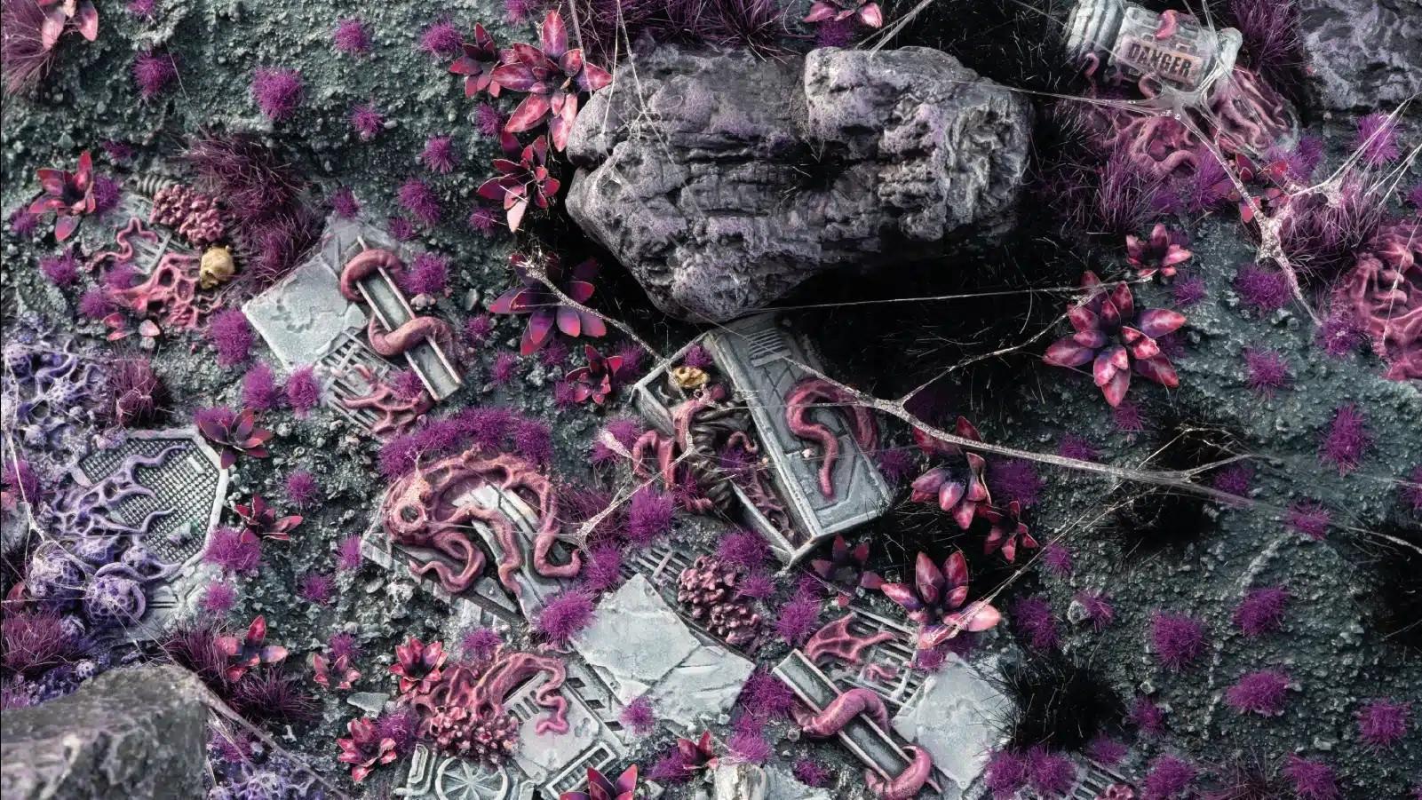 Gamers Grass: Basing Box - Purple Swarm - Image 2