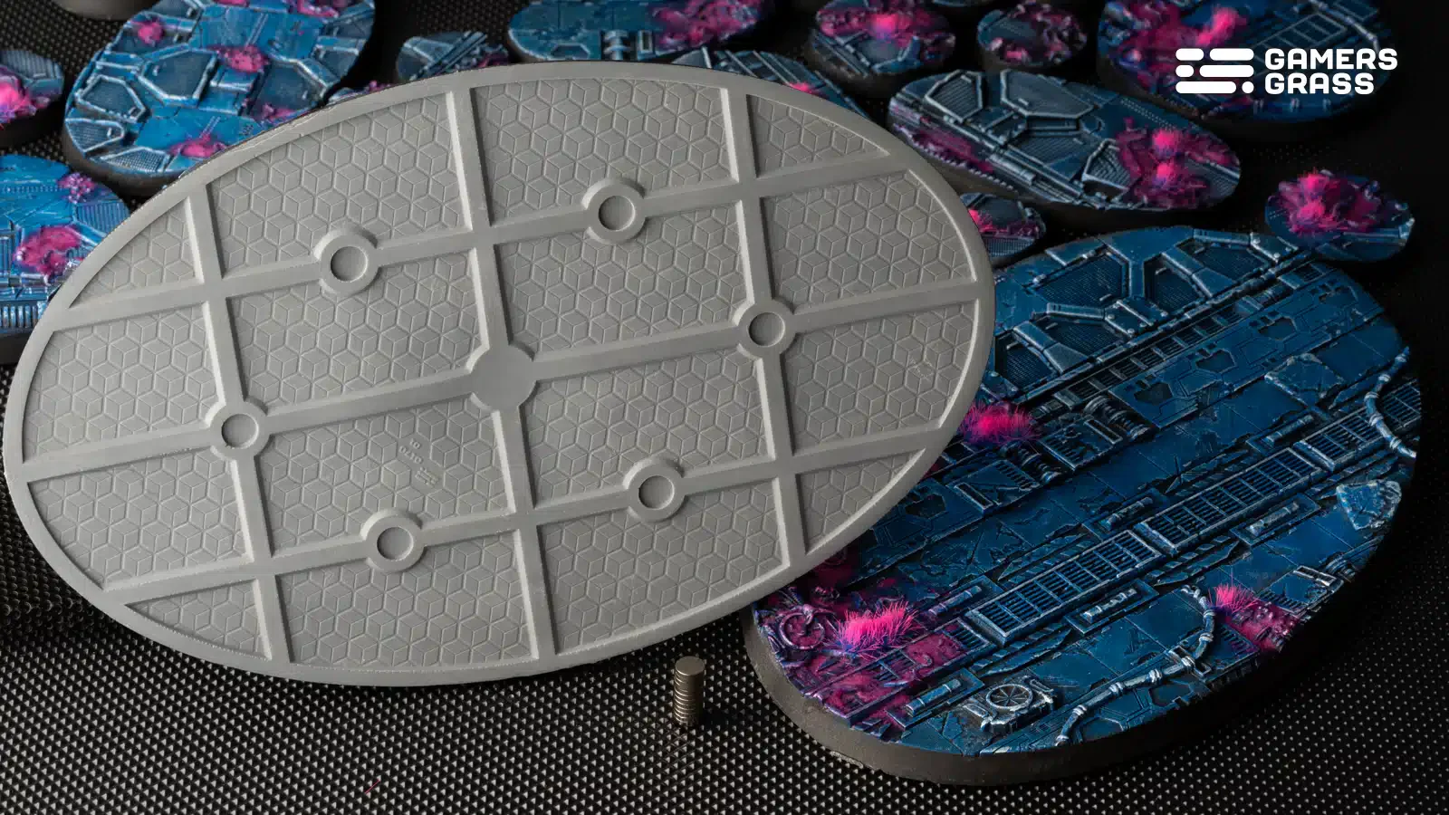 Gamers Grass: Battle Ready Bases - Alien Infestation - Oval 170mm (x1) - Image 2