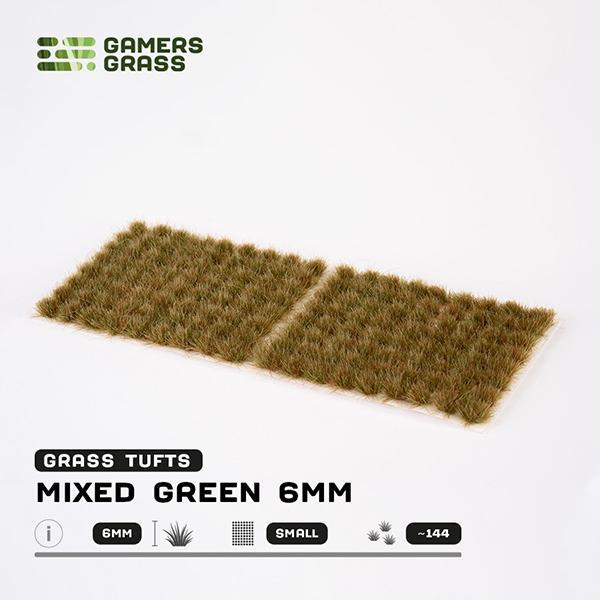 Gamers Grass: Tufts - Mixed Green 6mm- Small - Image 2