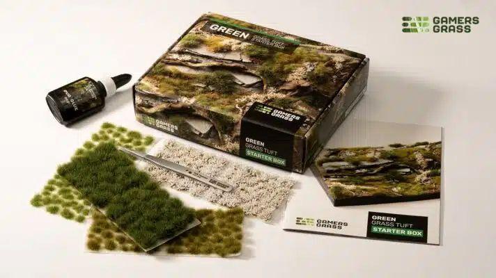 Gamers Grass: Tufts - Starter Box- Green Grass