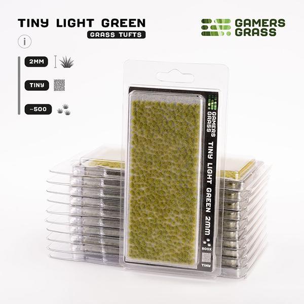 Gamers Grass Tufts: Tufts - Light Green 2mm - Tiny